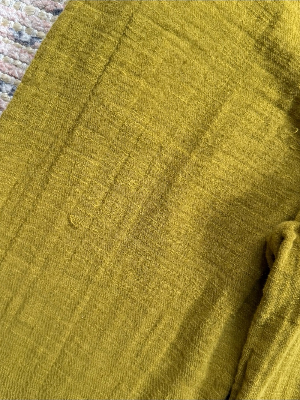 Billabong Mustard Yellow Gauze Jumpsuit - Picture 11 of 12